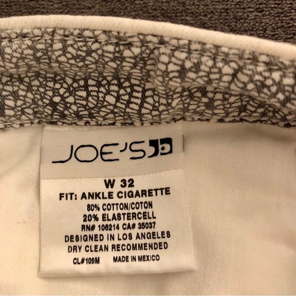 JOE’S Jeans Cigarette Ankle | Size: 32 - Picture 6 of 6